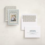 "Christmas Gift" - Holiday Cards in Blue Jay by Paper Sun Studio - Assembled