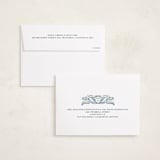 "Christmas Gift" - Holiday Cards in Blue Jay by Paper Sun Studio - FREE Recipient Addressing