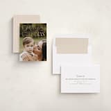 "Simply Elegant" - Holiday Cards in Vanilla by Stacy Maalouf - Assembled