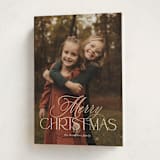 "Luxe" - Holiday Cards in Snowball by Jessica Williams - Folded Card