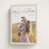 "full of hope" - Holiday Cards in Brass by Design Lotus - Folded Card