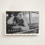 "Winds" - Holiday Cards in Cotton by Amy Kross - Front