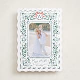 "Vintage Christmas" - Holiday Cards in Spruce by Paper Sun Studio - Front