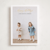 "vintage joy" - Holiday Cards in Onyx by Benita Crandall - Front