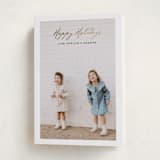 "vintage joy" - Holiday Cards in Onyx by Benita Crandall - Folded Card