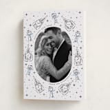 "Champagne New year" - Holiday Cards in Bluebird by Jackie Crawford - Folded Card