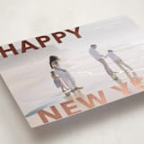 "Modern Type" - Holiday Cards in Cloud by Angela Thompson - Detail