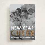 "NYC" - Holiday Cards in Snowflake by Snow and Ivy - Front