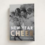 "NYC" - Holiday Cards in Snowflake by Snow and Ivy - Folded Card