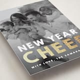 "NYC" - Holiday Cards in Snowflake by Snow and Ivy - Detail