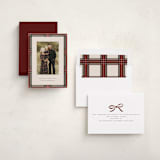 "Highland Holiday" - Holiday Cards in Antique by Olivia Kanaley Inman - Assembled