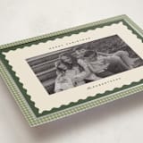 "gingham layers" - Holiday Cards in Garland by Ellen Schlegelmilch - Detail