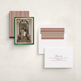 "Vintage photo card" - Holiday Cards in Cream by Maja Cunningham - Assembled