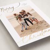 "Evoke" - Holiday Cards in Snow by Everett Paper Goods - Detail