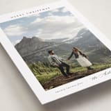 "Scenic" - Holiday Cards in Snow by Nicole Walsh - Detail