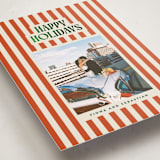 "Bold & Bright" - Holiday Cards in Mistletoe by Ekko Studio - Detail