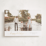 "modernist" - Holiday Cards in Snow by Christy Hy Lee - Front