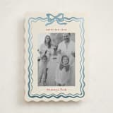 "watercolor ribbon frame" - Holiday Cards in Vanilla by Cass Loh - Front