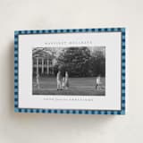 "The Charleston" - Holiday Cards in Navy by Kristie Kern - Folded Card