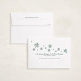 "Mini Cabana Stripes" - Holiday Cards in Pine by Erika Firm - FREE Recipient Addressing