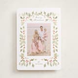 "sketched winter botanicals" - Holiday Cards in Snow by Rebecca Durflinger - Front