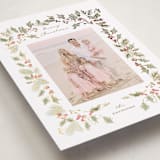 "sketched winter botanicals" - Holiday Cards in Snow by Rebecca Durflinger - Detail