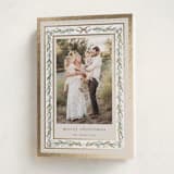"Ever Shine" - Holiday Cards in Ivory by Petra Kern - Folded Card