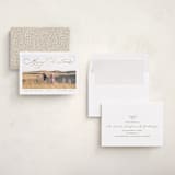 "Softly Merry" - Holiday Cards in Pinecone by Design Lotus - Assembled