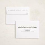 "Antique Greenery" - Holiday Cards in Fir by Jenna Holcomb - FREE Recipient Addressing