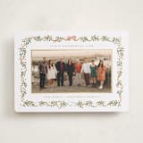 "Le Ruban" - Holiday Cards in Snow by Gwen Bedat - Front