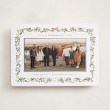 "Le Ruban" - Holiday Cards in Snow by Gwen Bedat - Front