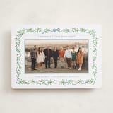 "Le Ruban" - Holiday Cards in Frost by Gwen Bedat - Front