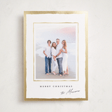 "Gildy" - Holiday Cards in Snowfall by Petra Kern - Front
