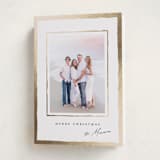 "Gildy" - Holiday Cards in Snowfall by Petra Kern - Folded Card