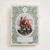 "monogram nouveau" - Holiday Cards in Frosty by Jen Owens - Front