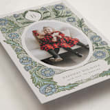 "monogram nouveau" - Holiday Cards in Frosty by Jen Owens - Detail