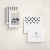 "Ribbon Framed" - Holiday Cards in Snow by Iveta Angelova - Assembled