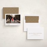 "Footnote" - Holiday Cards in Honey by Carolyn MacLaren - Assembled