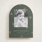 "Jolly Holly" - Holiday Cards in Evergreen by Michelle Taylor - Front