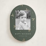 "Jolly Holly" - Holiday Cards in Evergreen by Michelle Taylor - Front