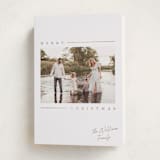 "Kent" - Holiday Cards in Snow by Robert and Stella - Folded Card