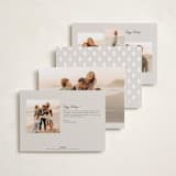 "Classic Christmas Script" - Holiday Cards in Snowdrift by Karidy Walker - Back of Card Options