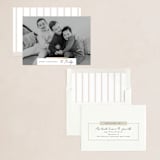 "Placard" - Holiday Cards in Cotton by Everett Paper Goods - Assembled