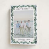 "traditional christmas" - Holiday Cards in Frosty Blue by Angel Walker - Folded Card