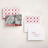 "Merry & Bold" - Holiday Cards in Candy Cane by Angela Thompson - Assembled