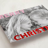 "Merry & Bold" - Holiday Cards in Candy Cane by Angela Thompson - Detail