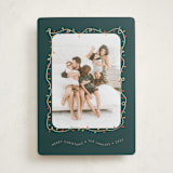 "Crazy Lights" - Holiday Cards in Forest by Holly Whitcomb - Front