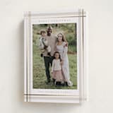 "Traditional Plaid" - Holiday Cards in Tan by Ashley Presutti Beasley - Folded Card