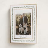 "Natural Greenery" - Holiday Cards in Pine by Susan Moyal - Folded Card