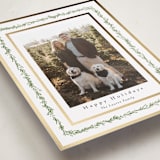 "Natural Greenery" - Holiday Cards in Pine by Susan Moyal - Detail